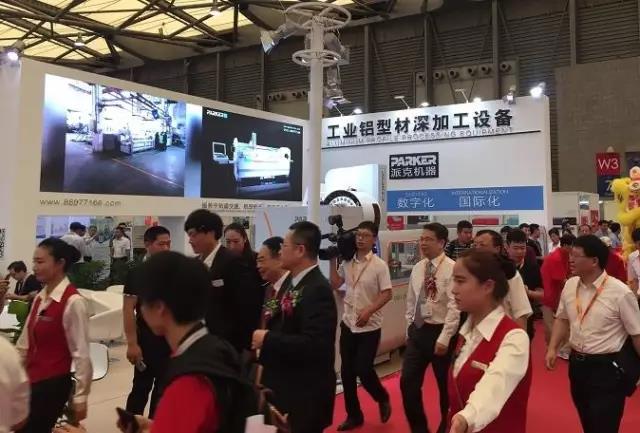 派克机器上海工业铝展会
